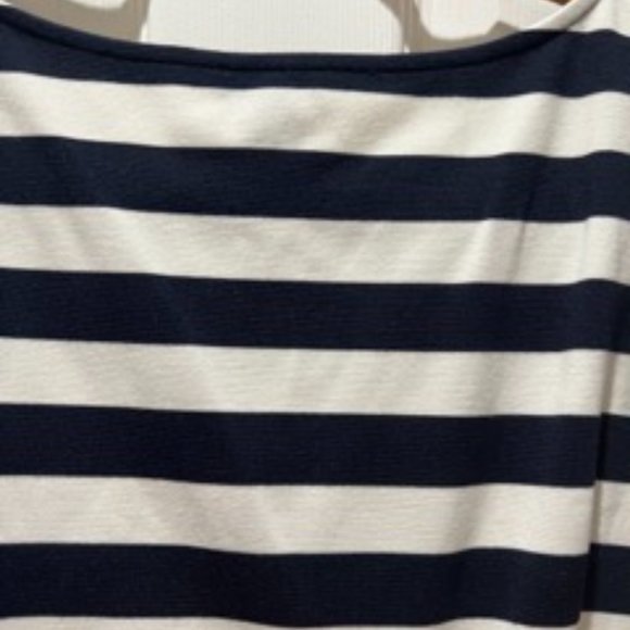 SALE: Stripped Spring dress, XL - Picture 2 of 7